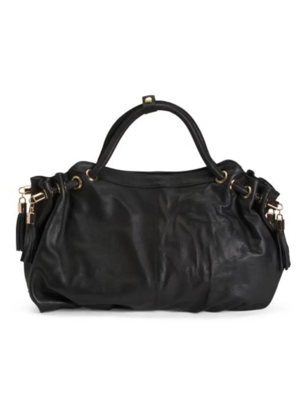AMERILEATHER Leather Musette Satchel